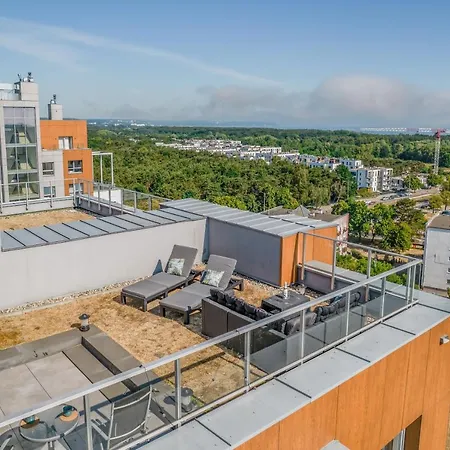 Rooftop Brzezno With The Sea View Apartman