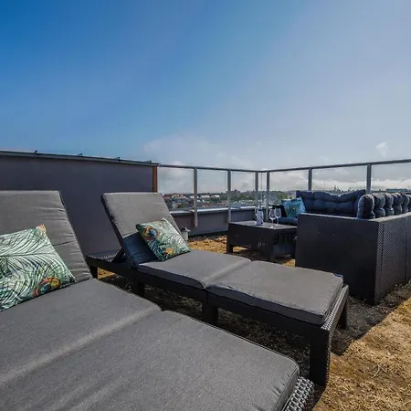 Rooftop Brzezno With The Sea View Apartman